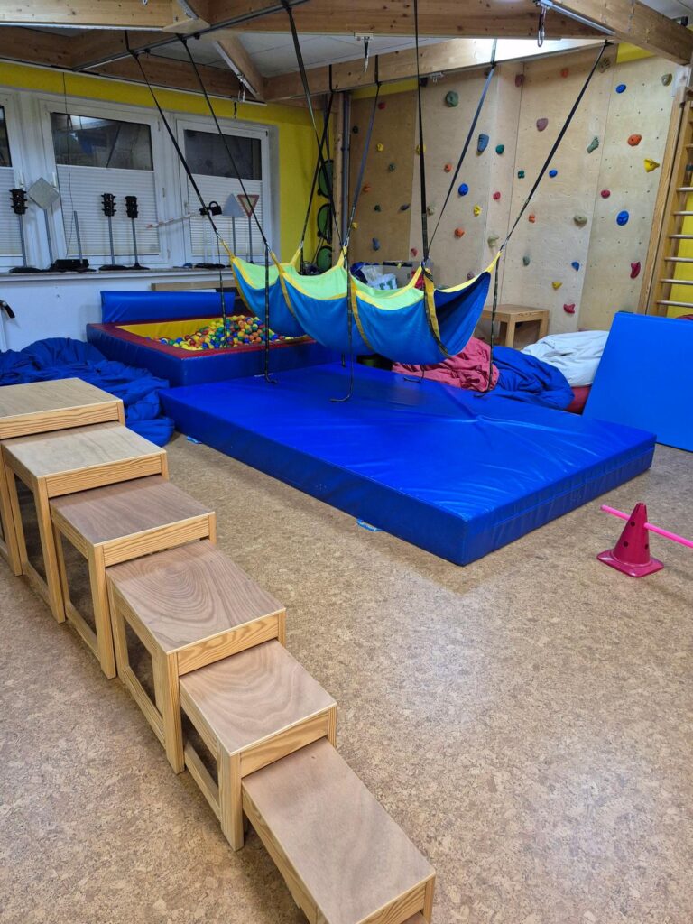 Kriechtunnel in der Luft